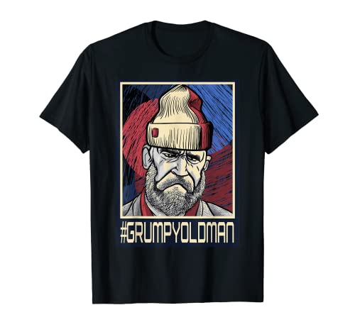 Grumpy Old Man Alter schlecht gelaunter Opa Lustig T-Shirt von Grumpy old man