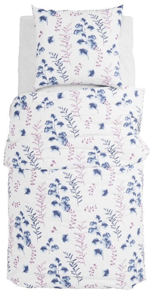 Grund Bettwäsche "Eucalipta Bettwäsche" 2 tlg. tlg. Aus 100% Baumwollsatin gefertigt von Grund