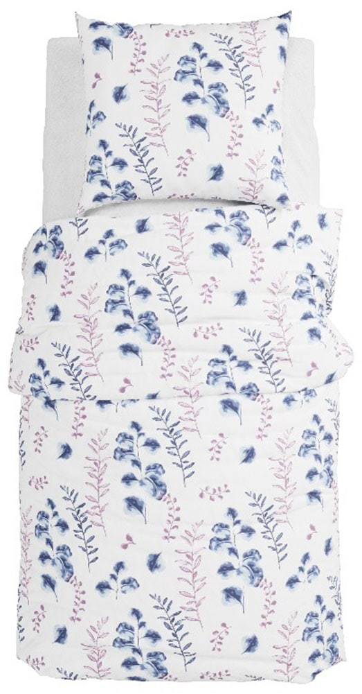 Grund Bettwäsche "Eucalipta Bettwäsche" 2 tlg. tlg. Aus 100% Baumwollsatin gefertigt von Grund