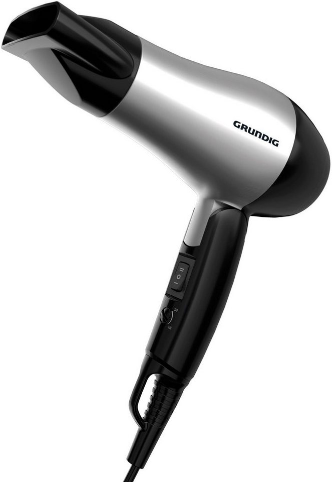 Grundig Haartrockner HD 2200, 1200 W, für Sport und Reise von Grundig