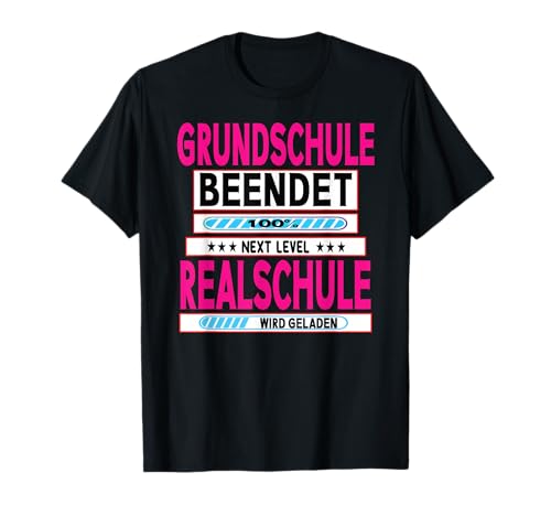 Einschulung Realschule Kinder Schulstart 5. Klasse Gaming T-Shirt Einschulung Realschule Kinder Schulstart 5. Klasse Gaming T-Shirt von Grundschule Abschluss Geschenke Mädchen Jungen