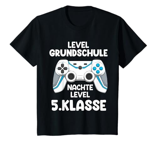 Kinder Kinder Grundschule Abschluss 2024 Absolvent 5.klasse T-Shirt von Grundschule Abschluss Level Grundschule