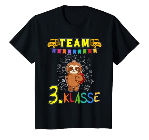 Kinder Team 3. Klasse Grundschule Drittklässler Schule T-Shirt von Grundschuler Drittklässler 3. Klasse Team Geschenk