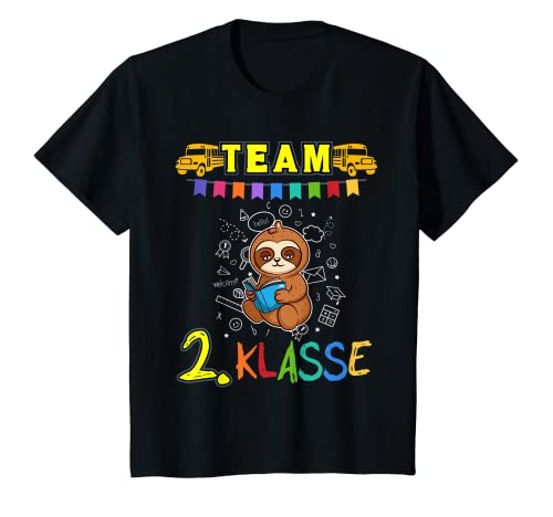Kinder Team 2. Klasse Grundschüler Zweitklässler Schule T-Shirt Kinder Team 2. Klasse Grundschüler Zweitklässler Schule T-Shirt von Grundschuler Zweitklässler 2. Klasse Team Geschenk