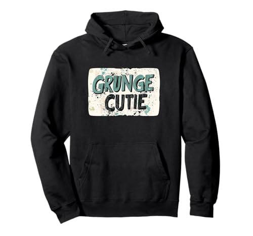 Hübscher Grunge Cringe Spruch für Jungen und Mädchen Pullover Hoodie von Grunge Outfit
