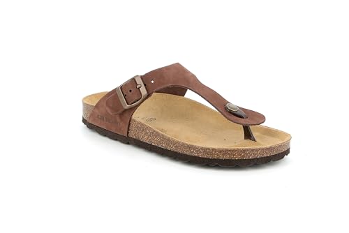 Grunland Damen-Flip-Flops | Wird Sein CC0001 Marrone 38 von Grunland