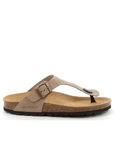 Grunland Damen-Flip-Flops | Wird Sein CC0001 KAKI 36 von GRÜNLAND il benessere è naturale