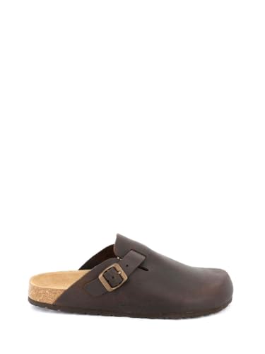 Grunland Herren-Slipper aus gefettetem Nubukleder | ROBI CB7034 MOGANO 42 Grunland Herren-Slipper aus gefettetem Nubukleder | ROBI CB7034 MOGANO 42 von GRÜNLAND il benessere è naturale