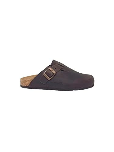 Grunland Herren-Slipper aus gefettetem Nubukleder | ROBI CB7034 MOGANO 44 Grunland Herren-Slipper aus gefettetem Nubukleder | ROBI CB7034 MOGANO 44 von GRÜNLAND il benessere è naturale
