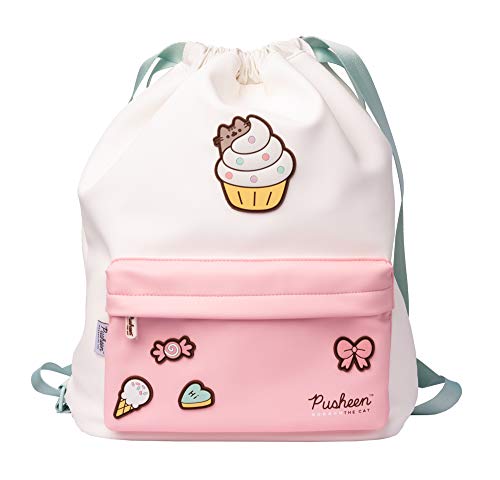 Erik Rucksack - Pusheen Beutel - Pusheen Rucksack - Daypack Rucksack - Daypack Damen - Rucksack Damen - Rucksack Kinder - Sporttasche - Reise Zubehör - Offizielle Lizenz von Grupo Erik