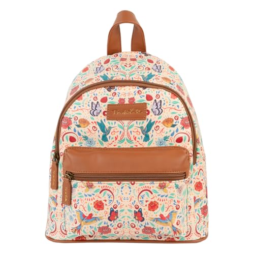 Grupo Erik Daypack Rucksack Frida Kahlo Reisetasche - Schulrucksack Handgepäck Tasche 12 x 21 x 27 cm - Reise Zubehör - Offizielle Lizenz von Grupo Erik