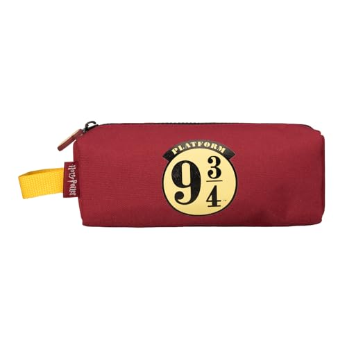 Grupo Erik Mäppchen Harry Potter Gleis 9 3/4 1 Fach - Stift Etui Schule - Federmäppchen Mädchen Schlampermäppchen Jungen - Offizieller Harry Potter Merch von Grupo Erik