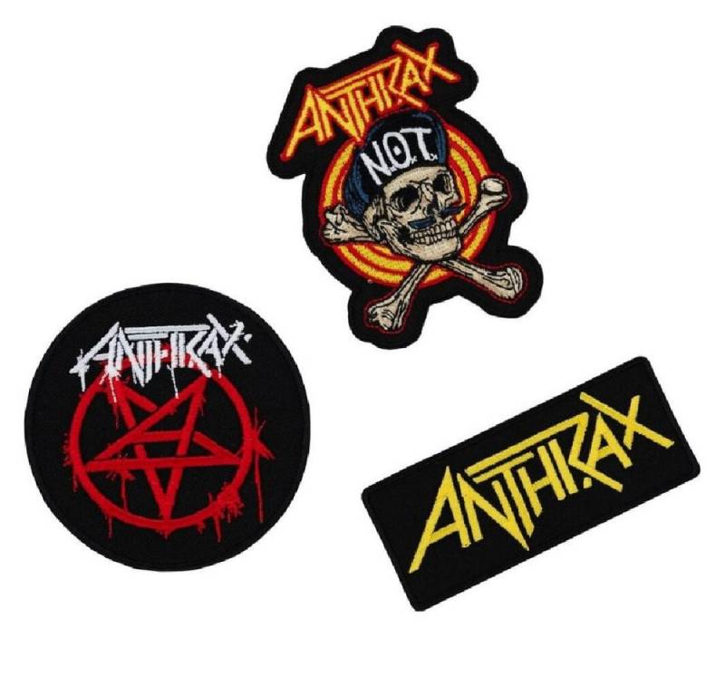 Grupo Erik Patches Anthrax 3 set patch von Grupo Erik