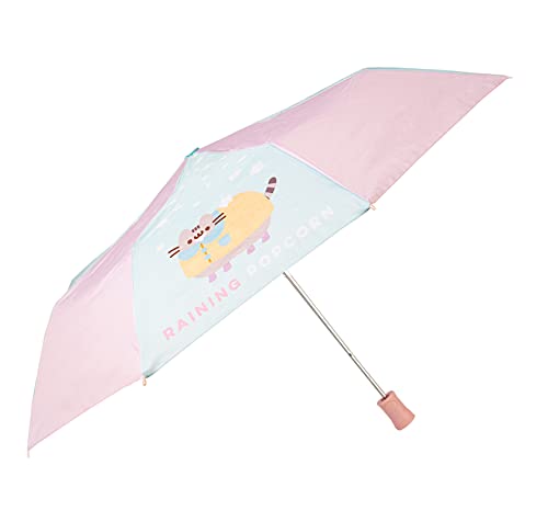 Grupo Erik Taschen Regenschirm Automatik Pusheen Regenschirm Klein - Regenschirm Kinder und Erwachsene - Taschenschirm Automatik von Grupo Erik