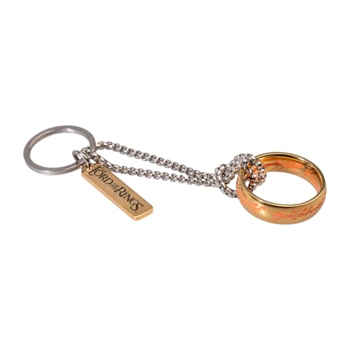 Grupo Erik Schlüsselanhänger Ringe Der Herr der Ringe der Allmacht Schlüsselring - Offizieller Lord of the Rings Merch Fanartikel Geschenke Männder und Frauen von Grupo Erik