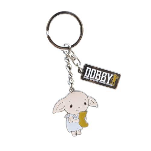 Grupo Erik Schlüsselanhänger Ringe Harry Potter Dobby Schlüsselring - Offizieller Harry Potter Fanartikel von Grupo Erik