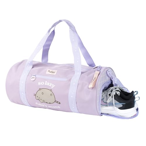 Grupo Erik Sporttasche Rucksack Pusheen Cat Sportrucksack Damen und Herren - Sporttasche Reisetasche Trainingstasche Gym - Offizieller Pusheen Fanartikel von Grupo Erik