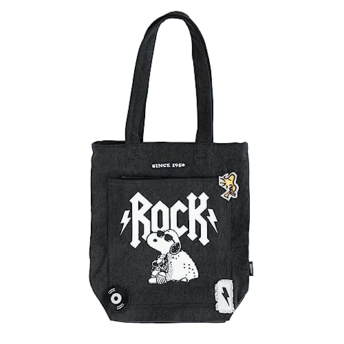 Grupo Erik Unisex Tote Snoopy Rock Tasche Einschultertasche von Grupo Erik