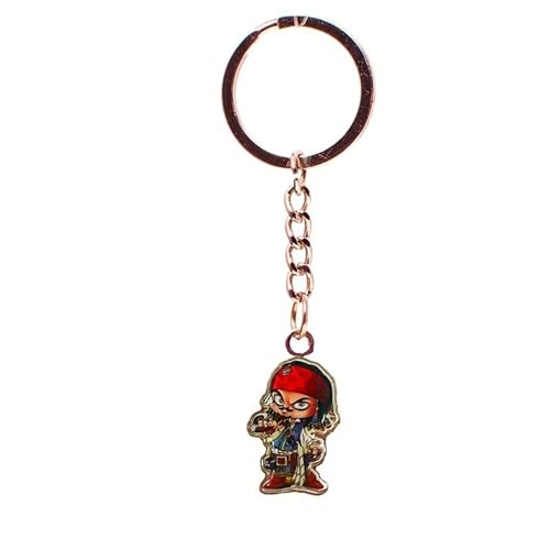 Grupo Moya Peluches Captain Jack Sparrow Schlüsselanhänger 4 cm Metall von Grupo Moya Peluches