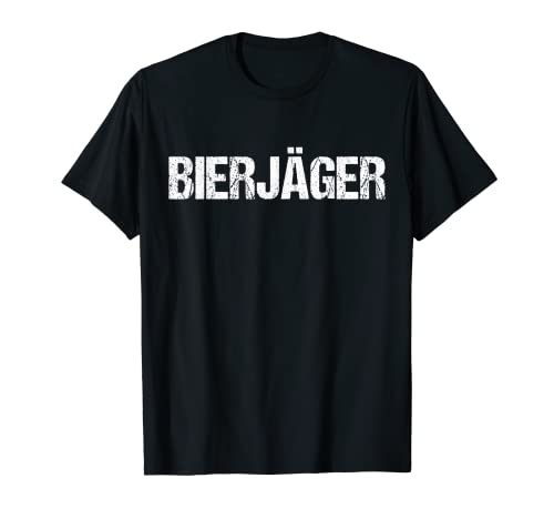Herren Bierjäger Party Feiern Bier Saufen Urlaub Männer Vintage T-Shirt Herren Bierjäger Party Feiern Bier Saufen Urlaub Männer Vintage T-Shirt von Gruppenoutfit Alkohol Suff Bier Saufen Urlaub Mann