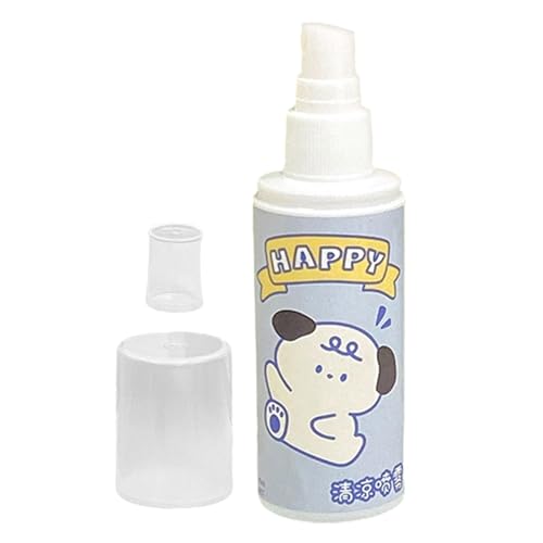 Gruwkue Kühlspray für die Haut, Instant Cool Spray, 80 ml kühlender Ganzkörpernebel, Klein, leicht, temperaturreduzierendes Spray. Erfrischendes, schützendes, hautfreundliches Spray für von Gruwkue