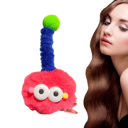 Haarspangen für Mädchen,Cartoon Plüschpuppe Haarnadel Entenschnabel Clip - Bequemer Kawaii-Haarschmuck, multifunktional für Weihnachten Gruwkue von Gruwkue