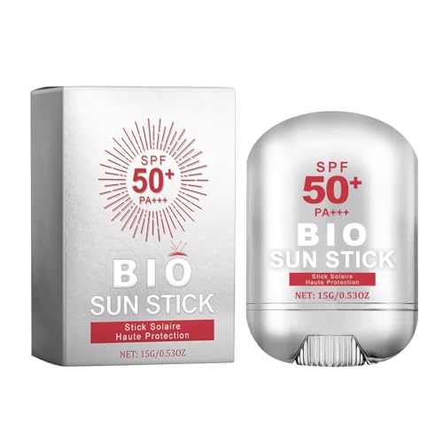 Sonnenschutzstift LSF 50, Gesichtssonnenschutzstift Für Frauen Für Unterwegs – LSF 50 UV-Schutz, Leichte Textur von Gruwkue