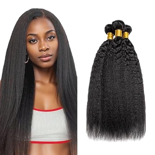 Gsoroel 28 30 32 Zoll Yaki Straight Bundles Human Hair Extension Unprocessed Menschliches Haar 1B Natural Black Brazilian Virgin Hair Minimal Shedding For Women 3 Bundles Total 300g Gsoroel 28 30 32 Zoll Yaki Straight Bundles Human Hair Extension Unprocessed Menschliches Haar 1B Natural Black Brazilian Virgin Hair Minimal Shedding For Women 3 Bundles Total 300g von Gsoroel