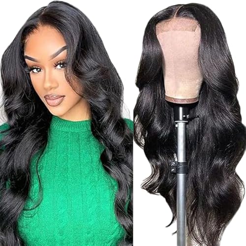 Gsoroel 4x1 Lace Front Human Hair Wig Body Wave Glueless Wig Swiss Lace 1B Natural Black Color 150% Density Brazilian Virgin Menschliches Haar Pre Plucked With Baby Hair For Women 12 Inch Gsoroel 4x1 Lace Front Human Hair Wig Body Wave Glueless Wig Swiss Lace 1B Natural Black Color 150% Density Brazilian Virgin Menschliches Haar Pre Plucked With Baby Hair For Women 12 Inch von Gsoroel