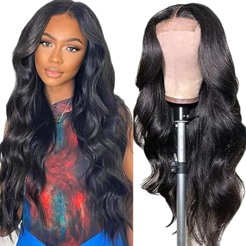 Gsoroel 4x1 Lace Front Human Hair Wig Body Wave Glueless Wig Swiss Lace 1B Natural Black Color 150% Density Brazilian Virgin Menschliches Haar Pre Plucked With Baby Hair For Women 16 Inch Gsoroel 4x1 Lace Front Human Hair Wig Body Wave Glueless Wig Swiss Lace 1B Natural Black Color 150% Density Brazilian Virgin Menschliches Haar Pre Plucked With Baby Hair For Women 16 Inch von Gsoroel