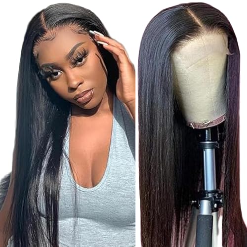 Gsoroel 4x1 Lace Front Human Hair Wig Straight Glueless Wig Swiss Lace 1B Natural Black Color 150% Density Brazilian Virgin Menschliches Haar Pre Plucked With Baby Hair For Women 14 Inch Gsoroel 4x1 Lace Front Human Hair Wig Straight Glueless Wig Swiss Lace 1B Natural Black Color 150% Density Brazilian Virgin Menschliches Haar Pre Plucked With Baby Hair For Women 14 Inch von Gsoroel