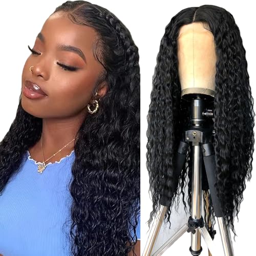 Gsoroel 4x1 Lace Front Human Hair Wig Water Wave Glueless Wig Swiss Lace 1B Natural Black Color 150% Density Brazilian Virgin Menschliches Haar Pre Plucked With Baby Hair For Women 16 Inch Gsoroel 4x1 Lace Front Human Hair Wig Water Wave Glueless Wig Swiss Lace 1B Natural Black Color 150% Density Brazilian Virgin Menschliches Haar Pre Plucked With Baby Hair For Women 16 Inch von Gsoroel