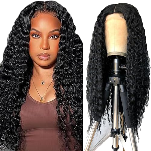 Gsoroel 4x1 Lace Front Human Hair Wig Water Wave Glueless Wig Swiss Lace 1B Natural Black Color 150% Density Brazilian Virgin Menschliches Haar Pre Plucked With Baby Hair For Women 18 Inch Gsoroel 4x1 Lace Front Human Hair Wig Water Wave Glueless Wig Swiss Lace 1B Natural Black Color 150% Density Brazilian Virgin Menschliches Haar Pre Plucked With Baby Hair For Women 18 Inch von Gsoroel