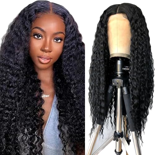 Gsoroel 4x1 Lace Front Human Hair Wig Water Wave Glueless Wig Swiss Lace 1B Natural Black Color 150% Density Brazilian Virgin Menschliches Haar Pre Plucked With Baby Hair For Women 20 Inch Gsoroel 4x1 Lace Front Human Hair Wig Water Wave Glueless Wig Swiss Lace 1B Natural Black Color 150% Density Brazilian Virgin Menschliches Haar Pre Plucked With Baby Hair For Women 20 Inch von Gsoroel