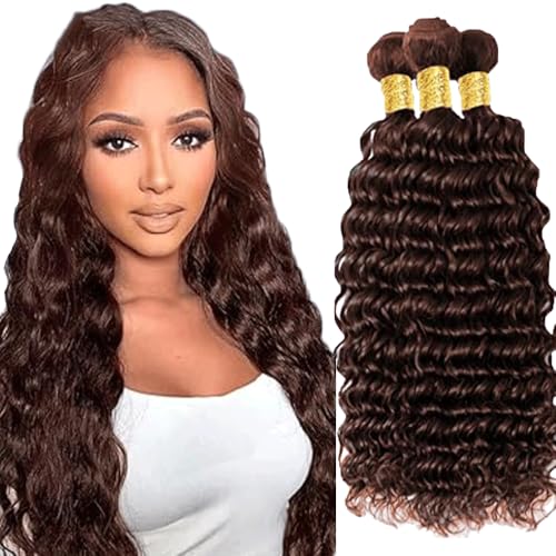 Gsoroel Deep Wave Bundles Human Hair Extension 100% Unprocessed Menschliches Haar #4 Chocolate Brown Echthaar Perücke Brazilian Virgin Hair No Tangle For Women 3 Bundles Total 300g 28 30 32 Zoll Gsoroel Deep Wave Bundles Human Hair Extension 100% Unprocessed Menschliches Haar #4 Chocolate Brown Echthaar Perücke Brazilian Virgin Hair No Tangle For Women 3 Bundles Total 300g 28 30 32 Zoll von Gsoroel