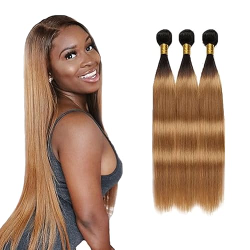Gsoroel Straight Bundles Human Hair Extension 100% Unprocessed Menschliches Haar 1b/27 Ombre Brown Echthaar Perücke Brazilian Virgin Hair No Tangle For Women 3 Bundles Total 300g 20 22 24 Zoll Gsoroel Straight Bundles Human Hair Extension 100% Unprocessed Menschliches Haar 1b/27 Ombre Brown Echthaar Perücke Brazilian Virgin Hair No Tangle For Women 3 Bundles Total 300g 20 22 24 Zoll von Gsoroel