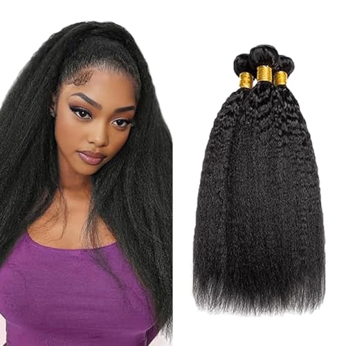 Gsoroel Yaki Straight Bundles Human Hair Extension Unprocessed Menschliches Haar 1B Natural Black Brazilian Virgin Hair Minimal Shedding For Women 3 Bundles Total 300g 16 18 20 Zoll Gsoroel Yaki Straight Bundles Human Hair Extension Unprocessed Menschliches Haar 1B Natural Black Brazilian Virgin Hair Minimal Shedding For Women 3 Bundles Total 300g 16 18 20 Zoll von Gsoroel