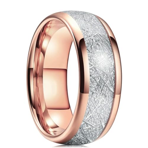 Gu Feng Herren Edelstahl Ring Vintage Meteoriten Intarsien Ring Hochzeit Verlobungsschmuck Gu Feng Herren Edelstahl Ring Vintage Meteoriten Intarsien Ring Hochzeit Verlobungsschmuck von Gu Feng