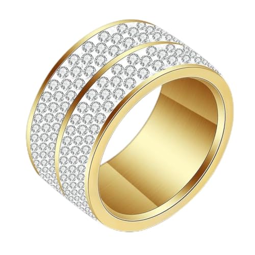 Kristallschmuck Ring für Frauen Klassisches Zubehör Ringe Party von Gu Feng