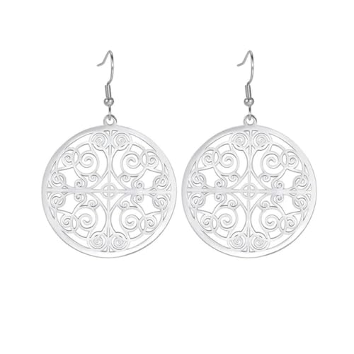 Metatron Würfel baumeln Ohrring Frauen Amulett Heilige Geometrie Tropfen Ohrringe Spiritueller Schmuck von Gu Feng