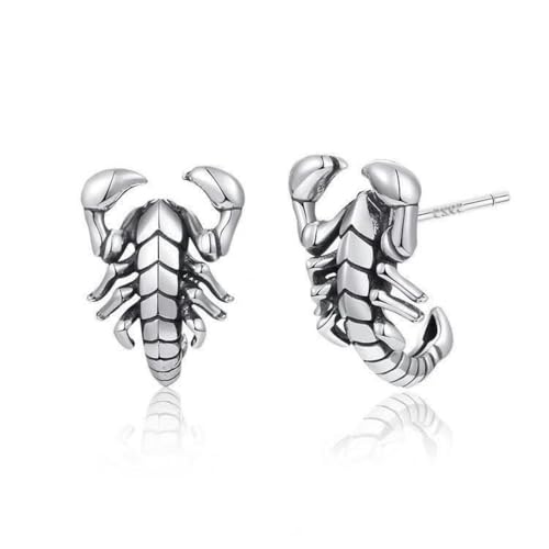 Skorpion Ohrstecker Herren Retro Mode Persönlichkeit Übertriebene Hip Hop Tier Ohrringe von Gu Feng