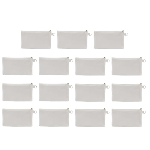 15 tragbare Sublimationsbeutel, benutzerfreundliche Canvas-Aufbewahrungstaschen, geeignet für Reisende, Studenten und Designer, Bastelbedarf 15 tragbare Sublimationsbeutel, benutzerfreundliche Canvas-Aufbewahrungstaschen, geeignet für Reisende, Studenten und Designer, Bastelbedarf von Guaber