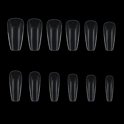 504pcs Auf Nägel Drücken Abdecke Falsche Künstliche Spitze Langer Nagelspitze Finger Geformt Maniküre Werkzeuge Salon Home Maniküre Werkzeuge Die Professionell Für Frauen Organizer Dip Pulver von Guaber