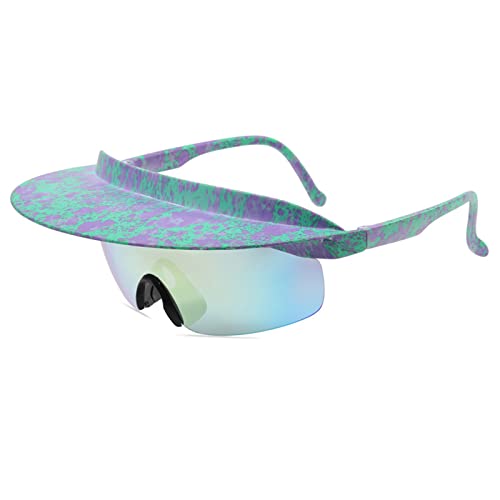 Coole Visier-Sonnenbrille mit Schutzlinse, übergroße Brille, Outdoor-Sonnenbrille mit UV-Schutz, für Radfahren, Fahren, Sportausrüstung, Sport-Sonnenbrille für Outdoor-Aktivitäten, Sonnenschutz, g Coole Visier-Sonnenbrille mit Schutzlinse, übergroße Brille, Outdoor-Sonnenbrille mit UV-Schutz, für Radfahren, Fahren, Sportausrüstung, Sport-Sonnenbrille für Outdoor-Aktivitäten, Sonnenschutz, g von Guaber