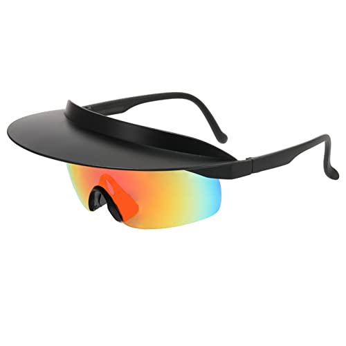 Coole Visier-Sonnenbrille mit Schutzlinse, übergroße Brille, Outdoor-Sonnenbrille mit UV-Schutz, für Radfahren, Fahren, Sportausrüstung, Sport-Sonnenbrille für Outdoor-Aktivitäten, Sonnenschutz, F Coole Visier-Sonnenbrille mit Schutzlinse, übergroße Brille, Outdoor-Sonnenbrille mit UV-Schutz, für Radfahren, Fahren, Sportausrüstung, Sport-Sonnenbrille für Outdoor-Aktivitäten, Sonnenschutz, F von Guaber