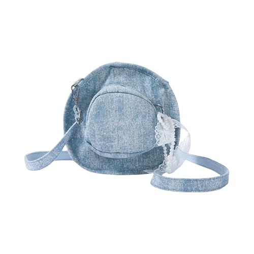 Delikate Einstellbare Länge Jeans Eimer Geldbörse Hutstile Einzigartiges Design Für Tägliche Pendellebensdauer Leichtgewicht Ergonomische Büro Frauen Handtasche von Guaber