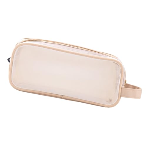 Großkapazität Stiftkoffer Multifunktionaler Bleistiftbeutel Stationeries Tasche Klare Bleistiftetasche Für Studentische Jungen Jungen Kid Erwachsener Reise Make Up Beutel von Guaber