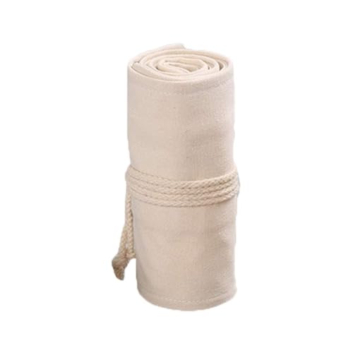 Guaber 12/24/36/48/72 Löcher, Segeltuch, Stiftebeutel für Stifte, Vorhang, Bleistifttasche, Make-up-Tasche, Aufbewahrungstasche, Schulbedarf, Tasche, Box, klein, groß, niedlich, Kinder, mit Fächern von Guaber