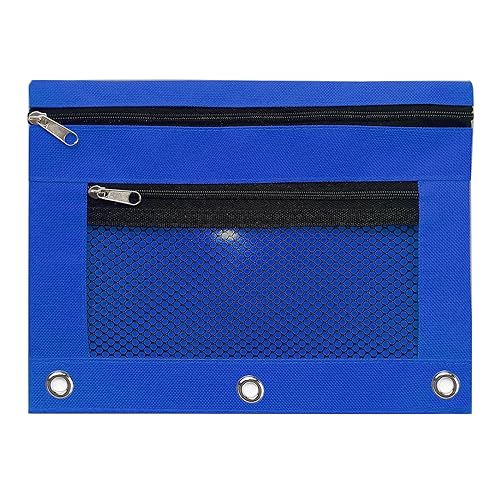 Guaber 2pieces 3-Ringe Bleistiftbeutel Mit Klarem Fenster Schreibwarenbeutel 3-Ringe Bindemittel Doppelschicht Stationery Mesh Pen Reißverschluss Fall Clear Case Marker Guaber 2pieces 3-Ringe Bleistiftbeutel Mit Klarem Fenster Schreibwarenbeutel 3-Ringe Bindemittel Doppelschicht Stationery Mesh Pen Reißverschluss Fall Clear Case Marker von Guaber