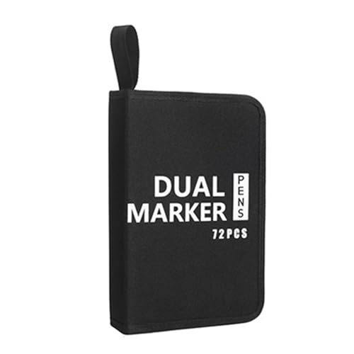 Guaber 60/72/100/120 Slots Malvorlagen Bleistift Taschen Multifunktional Hochkapazitätsnotenkoffer Kunstmarker Tragetasche Mit Malvorlagen Beutel von Guaber
